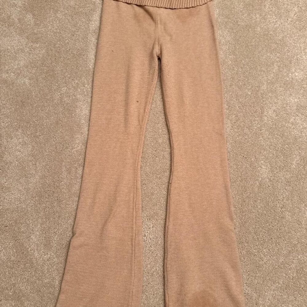 Daisy-fuentes Women's Tan and Pink Jumper
